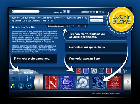 lucky bloke website.